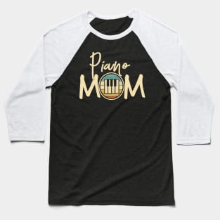 Marching Band - Funny Retro Piano Mom Gift Baseball T-Shirt